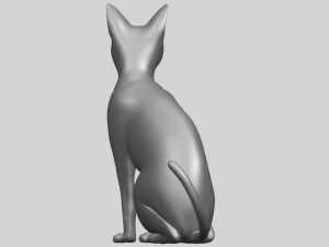 cat 01 3D Print Model