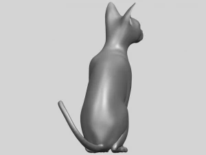 cat 01 3D Print Model