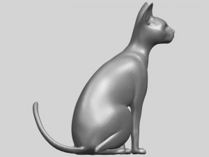 cat 01 3D Print Model