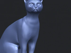 cat 01 3D Print Model