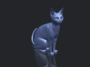 cat 01 Modelo de impresión 3D