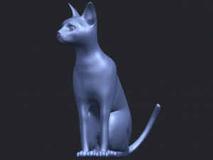 cat 01 Modelo de impresión 3D