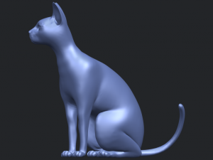 cat 01 Modelo de impresión 3D
