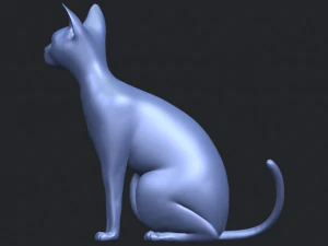 cat 01 3D Print Model