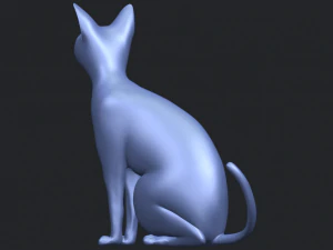 cat 01 3D Print Model