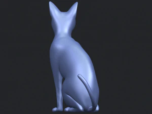 cat 01 3D Print Model