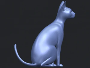 cat 01 3D Print Model