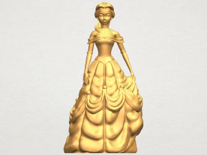 księżniczka Bella Model do druku 3D