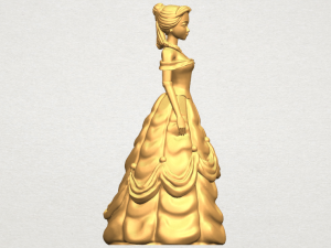 princess belle 3D Принт Модель