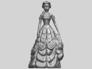 princess belle 3D Принт Модель