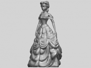 princess belle 3D Принт Модель