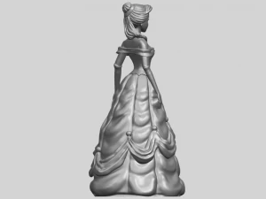 princess belle 3D Print Model
