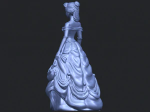 princess belle 3D Print Model