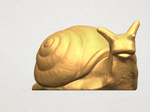 snail 3Dプリントモデル