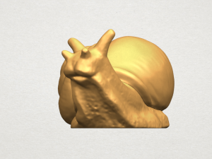 snail 3Dプリントモデル