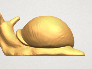 snail 3Dプリントモデル