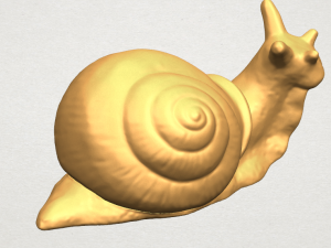 snail 3Dプリントモデル