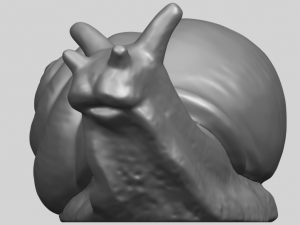 snail 3Dプリントモデル