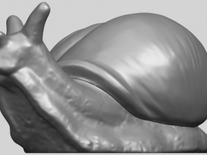 snail 3Dプリントモデル
