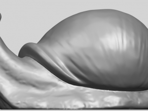 snail 3Dプリントモデル