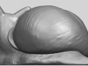 snail 3Dプリントモデル
