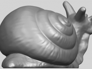 snail 3Dプリントモデル