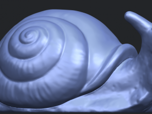 snail 3Dプリントモデル
