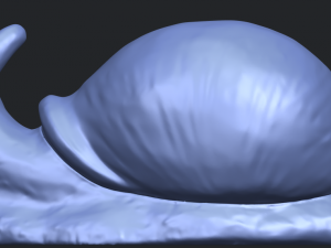 snail 3Dプリントモデル