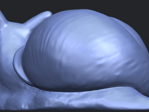 snail 3Dプリントモデル