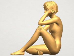 naked girl 26 3D Print Model