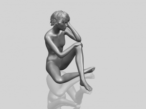naked girl 26 3D Baskı Modeli