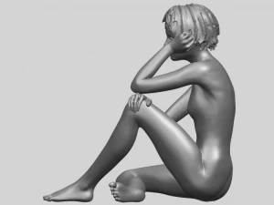 naked girl 26 3D Print Model