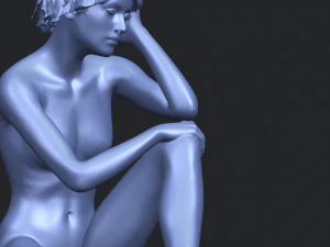 naked girl 26 3D Print Model