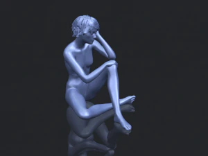naked girl 26 3D Print Model