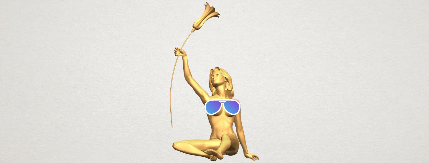 naked girl 27 3D Print Model .c4d .max .obj .3ds .fbx .stl .blend 