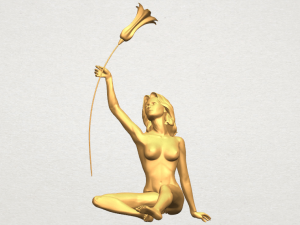 naked girl 27 3D Принт Модель