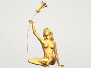 naked girl 27 3D Print Model