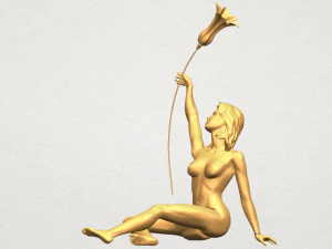 naked girl 27 3D Print Model