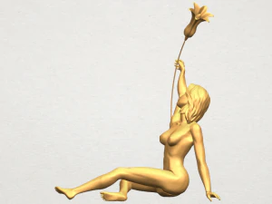 naked girl 27 3D Print Model