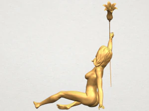 naked girl 27 3D Print Model