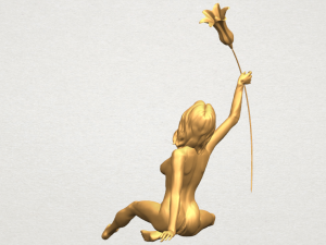 naked girl 27 3D Принт Модель