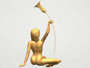 naked girl 27 3D Принт Модель