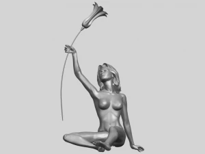 naked girl 27 3D Print Model