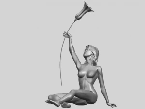 naked girl 27 3D Print Model