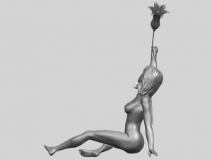 naked girl 27 3D Принт Модель