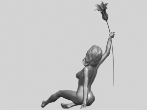 naked girl 27 3D Принт Модель