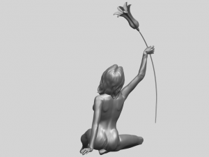 naked girl 27 3D Принт Модель