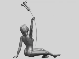 naked girl 27 3D Print Model
