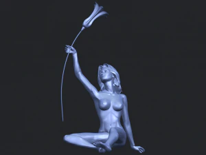naked girl 27 3D Print Model