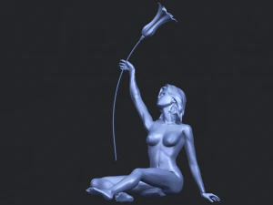 naked girl 27 3D Print Model